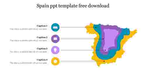 Spain ppt template free download